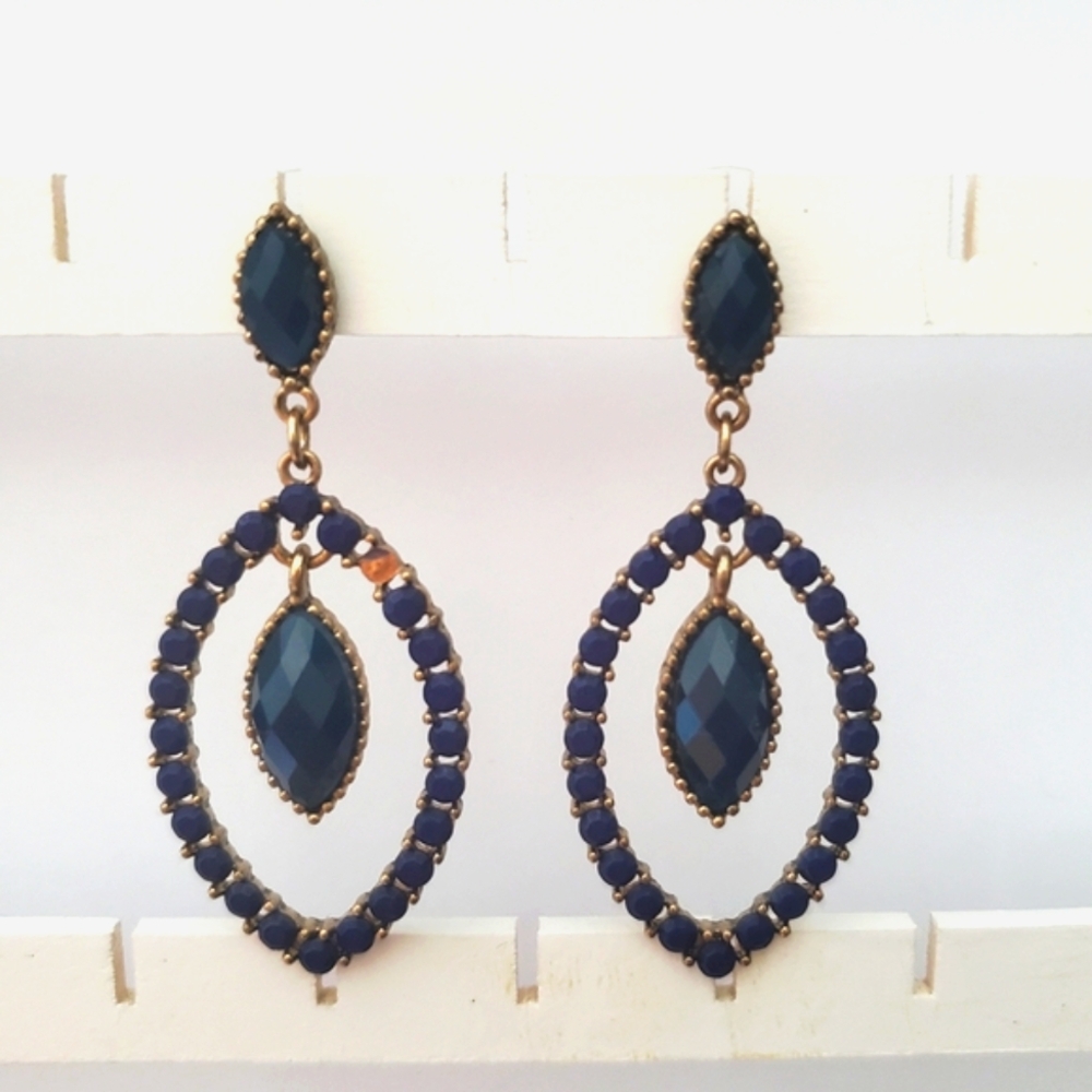 Blue Drop earrings
